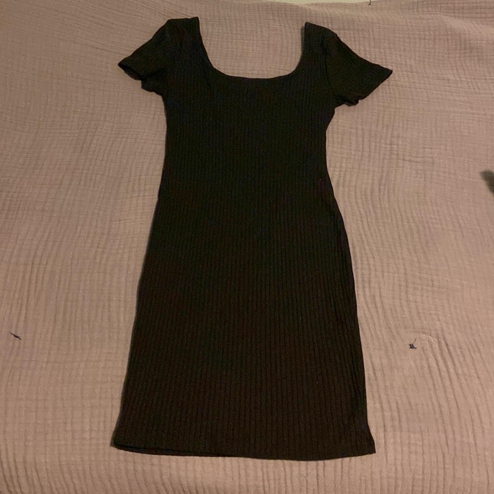 Wild fable knitted black dress